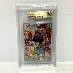 Morpeko 206/182 - Paradox Rift - Graded Pokemon Card - BGS 9.5 (PSA 10) - Image 1