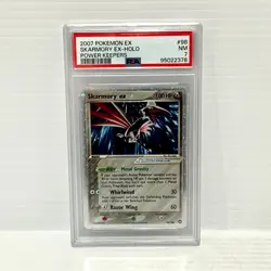 Skarmory 98/108 - EX Power Keepers - Graded Pokemon Card - PSA 7 - Image 1