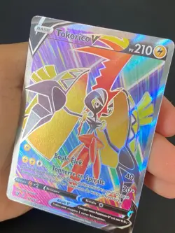 CARTE POKEMON TOKORICO V 147/163 FR ULTRA RARE EB STYLES DE COMBAT - NM/M - Image 2