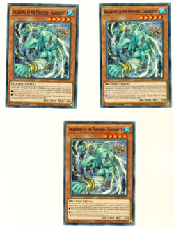 Set Of 3 Awakening Of The Possessed-Gagigobyte Tin Of Ancient Battle 2021Yugioh - Image 1