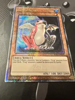 Yugioh! Substitoad - RA03-EN197 - Quarter Century Secret Rare - 1st Edition Near - Image 1