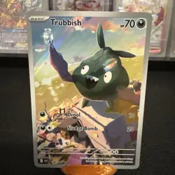Trubbish 140/086 - Pokemon TCG - White Flare Illustration Rare - ENGLISH - NM - Image 1