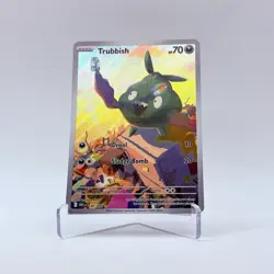 Trubbish - 140/086 - White Flare English - Illustration Rare - NM - Pokemon TCG - Image 4