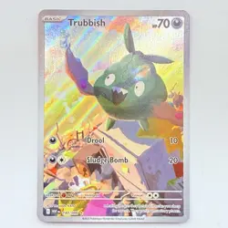 Trubbish - 140/086 - White Flare English - Illustration Rare - NM - Pokemon TCG - Image 5