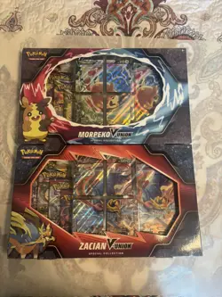 Pokemon TCG Zacian V-Union & Morpeko V-Union Special Collection boxes NEW SEALED 820650809071 - Image 1
