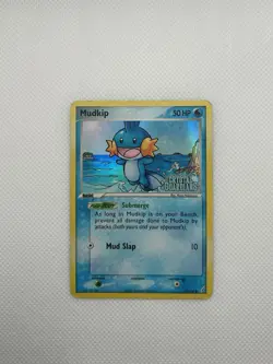 Mudkip 57/100 - Reverse Holo Stamped - ex Crystal Guardians - Pokemon Card - MP - Image 1