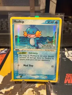 Pokemon TCG - Mudkip Reverse Holo - EX Crystal Guardians - 57/100 - LP - Image 1