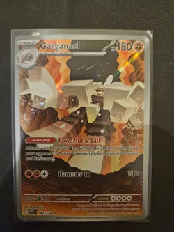 Pokemon TCG Garganacl Illustration Rare Card 147/132 Excellent Condition - Image 1