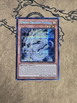 Yugioh Tenpai Dragon Paidra MP25-EN064 1st Edition Prismatic Secret Rare NM - Image 1