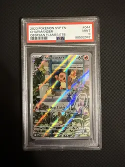 Obsidian Flames - Charmander 044 - Pokemon ETB SVP 044 - PSA 9 - Mint - Image 1