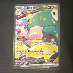 Pokemon Company Iono's Bellibolt ex 183/159 SV09 SIR Full Art Holo EN - Image 1