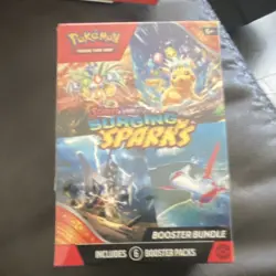 Pokemon TCG Scarlet & Violet Surging Sparks Booster Bundle Box - 6 Booster Packs - Image 1