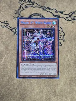 Yugioh Maliss P White Rabbit MP25-EN122 1st Edition Prismatic Secret Rare NM - Image 1