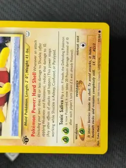 Shuckle 51/64 - Neo Revelation 1st Edition Common Pokemon TCG NM Yuka Morii - Image 5