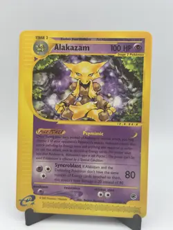 Alakazam 33/165 Non Holo Rare Expedition WOTC E-Reader Pokemon TCG Card - Image 1