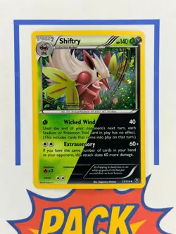 Shiftry Cosmos Holo 11/114 2016 Pokemon TCG Knockout Box Promo - Image 1