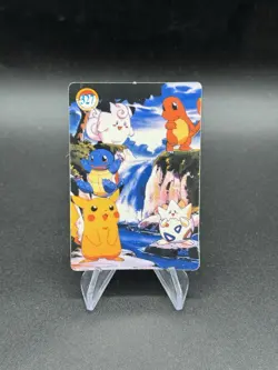 Mew Holo Pokemon Vintage Pocket Monster Vending Prism Sticker 331 - Image 2