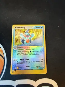 Marshtomp - EX Ruby & Sapphire 41/109 2003 - E Reader - Pokemon - Reverse Holo - Image 1