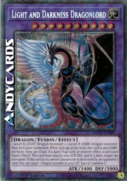 LIGHT AND DARKNESS DRAGONLORD • Rara Starlight • MP25 EN009 • 1Ed • Yugioh! - Image 1