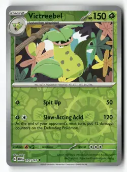 Victreebel 071/165 Uncommon 151 Pokemon Reverse Holo Near Mint - Image 1
