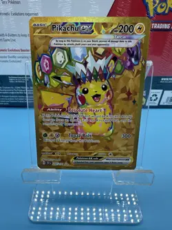 PIKACHU EX 247/191 HYPER RARE SURGING SPARKS POKEMON NM - Image 1
