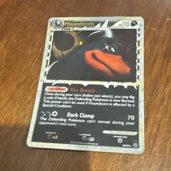 The Pokemon Company Pokemon TCG Houndoom Undaunted 82/90 Holo Rare Eng 2010 - Image 1