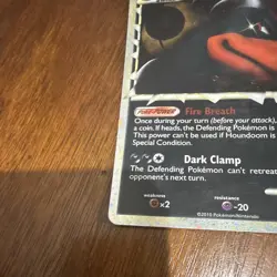 The Pokemon Company Pokemon TCG Houndoom Undaunted 82/90 Holo Rare Eng 2010 - Image 3