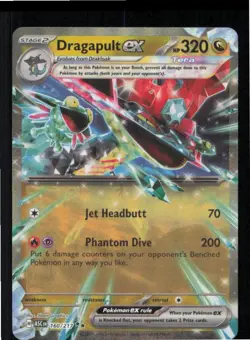 Dragapult ex 160/217 Double Rare Ascended Heroes Pokemon Holo Near Mint - Image 1