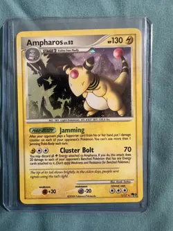 Pokemon TCG - Ampharos - 1/17 - Holo Rare - POP Series 7 Promos LP - Image 1
