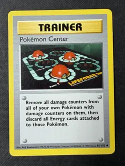 Pokemon TCG Pokemon Center Unlimited Uncommon Base Set (Shadowless) 085/102 - Image 1