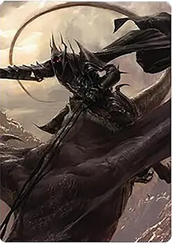 MTG Witch-king, Sky Scourge Art Card [The Lord of the Rings: Tales of Middle-ear - Image 1