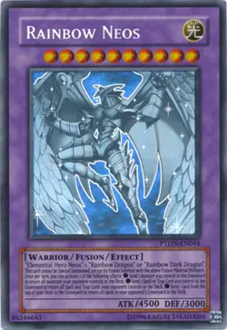 Yugioh! MP Rainbow Neos - PTDN-EN044 - Ghost Rare - Unlimited Edition Moderately - Image 1