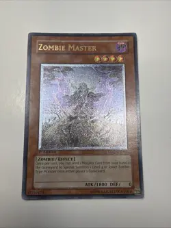 Yugioh 1x Zombie Master TAEV-EN039 1st Edition Ultimate Rare Near Mint -B - Image 1