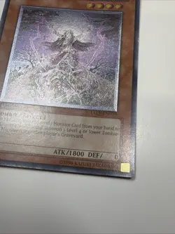 Yugioh 1x Zombie Master TAEV-EN039 1st Edition Ultimate Rare Near Mint -B - Image 3