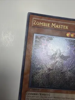 Yugioh 1x Zombie Master TAEV-EN039 1st Edition Ultimate Rare Near Mint -B - Image 5