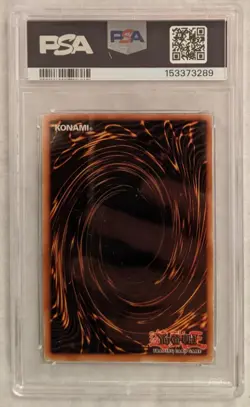2007 YU-GI-OH! NECROFACE GLAS-EN090 - SECRET RARE - UNLIMITED EDITION - PSA 7 - Image 2