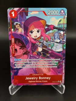 Jewelry Bonney (Alternate Art) EB04-002 Adventure on Kami's Island One Piece NM - Image 1