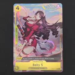 One Piece TCG Baby 5 OP12-112 Alt Art Rare Best Collection Vol 5 English - NM - Image 1