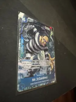 Bandai One Piece CCG OP06-056 Mr. 3 (Galdino) SP Alt Art Foil EN (FRESH PULL) - Image 4