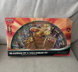 Pokemon Blaziken & Volcanion EX Premium Collection - FACTORY SEALED - Image 1