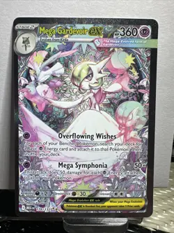 Pokemon TCG Mega Gardevoir EX Card 178/132 Mega Evolution Set Near Mint - Image 1