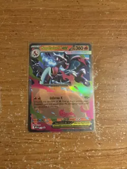 Pokemon Mega-Charizard-EX Holo Rare TCG Card 13/94 - Image 1