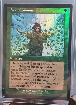 Veil of Summer (2348) Secret Lair Drop MTG Foil Near Mint - Image 3