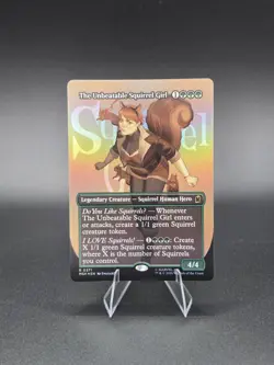 The Unbeatable Squirrel Girl (Borderless) Marvel Super Heroes Foil #371 - Image 1