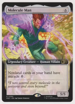 MTG Magic Marvel Super Heroes Molecule Man (Extended Art) - Image 1