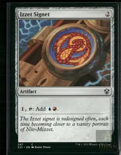 IZZET SIGNET 247 C MAGIC: THE GATHERING NM/M - Image 1