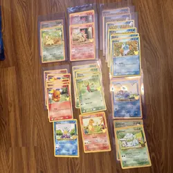 Pokemon tcg JUMBO lot (24) pikachu card version starters - Image 1