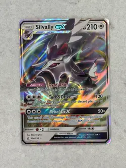 Silvally GX 116/156 - Ultra Rare Holo - Ultra Prism Pokemon Card lp - Image 1