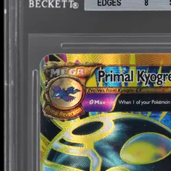 2015 Pokemon XY Ancient Origins Primal Kyogre EX #96 BGS 8.5 NM-MT+ Full - Image 4