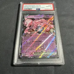 POKEMON 2025 Team Rocket Box Promo ROCKET'S MEWTWO EX #205 PSA 10 Gem Mint - Image 2